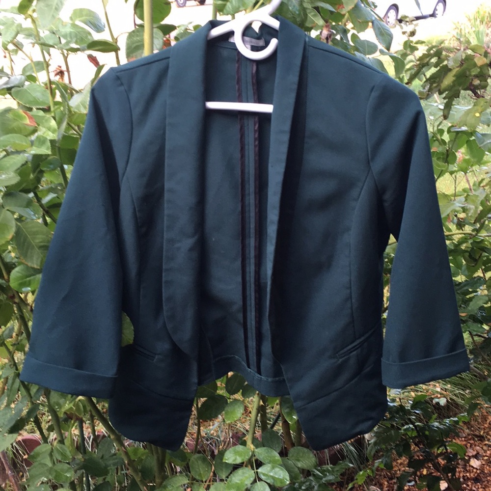 SOLD Hunter green blazer